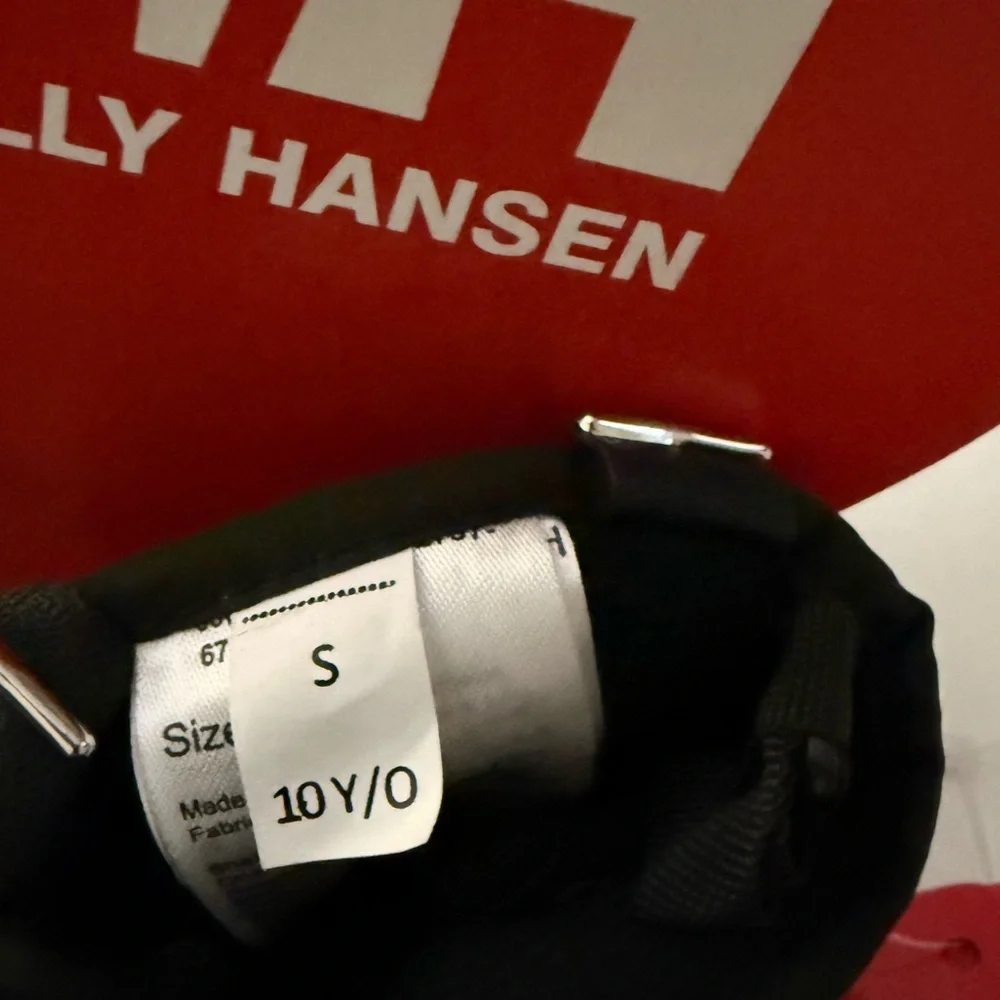 HELLY HANSEN || JR. Swift HT Black Insulated Gloves. Sz. S- 10(Junior)